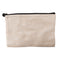 Zip Up Bag - Linen - 23cm x 15cm