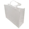 VOLLER KARTON - 120 x Einkaufstüten mit Seitenfalte - Faserpapier - 43cm x 37cm - Kurze Henkel