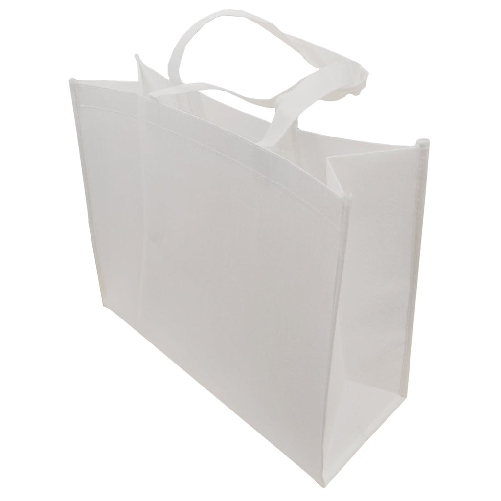 VOLLER KARTON - 80 x Einkaufstüten mit Seitenfalte - Faserpapier - 40cm x 32cm - Kurze Henkel