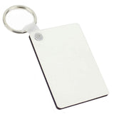MDF Sublimation Rectangle Keyring