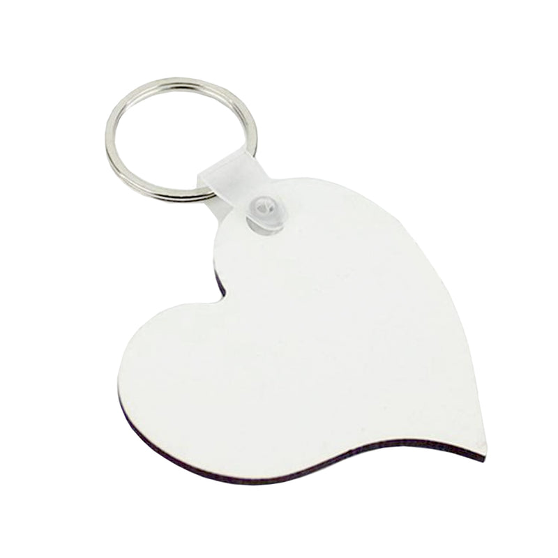 Mdf Keyring Sublimation MDF & Wooden Keyrings – Double-Sided Blanks | Longforte