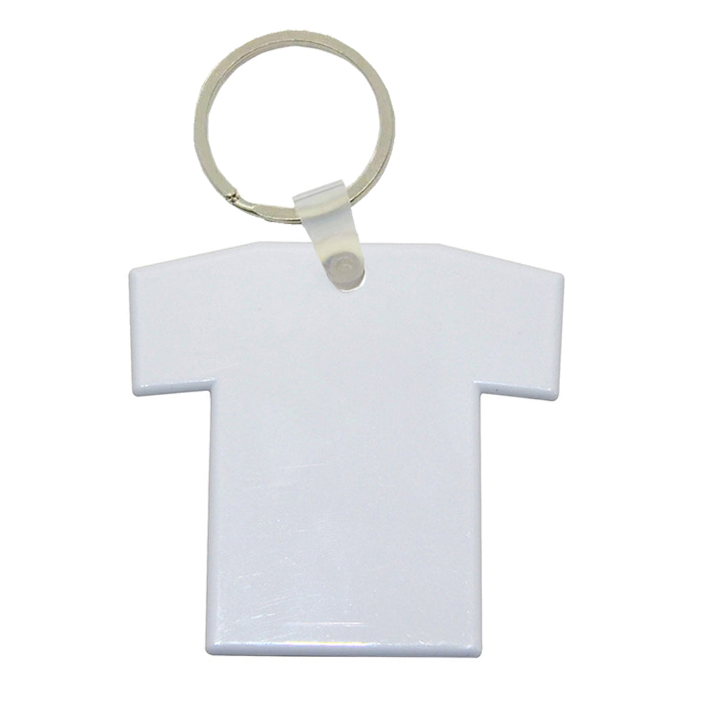 Schlüsselanhänger - 10 x MDF - doppelseitig - T-Shirt