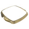 FULL CARTON - 200 x Compact Mirrors - Deluxe CLASSIC GOLD - Curved Square - Longforte Trading Ltd