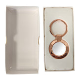 10 x Rose Gold Sublimation Metal Keyrings - Round