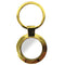 Schlüsselanhänger - 10 x GOLD Sublimation Metall Schlüsselanhänger - RUND