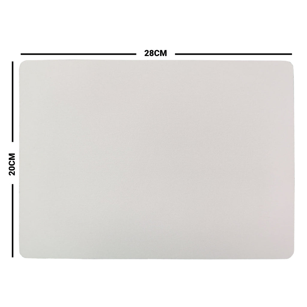 FULL CARTON - 100 x Mouse Pads/ Mats - 20cm x 28cm - Rectangle - 5mm