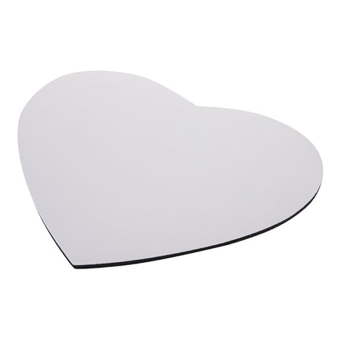 Mouse Pad/ Mat - Heart Shape - 3mm