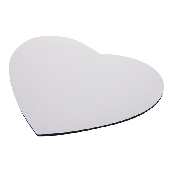 Mouse Pad/ Mat - Heart Shape - 3mm