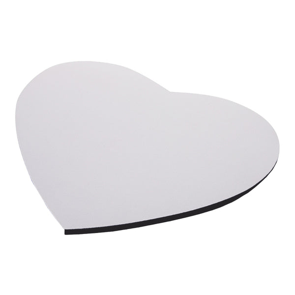 Mouse Pad/ Mat - Heart Shape - 5mm