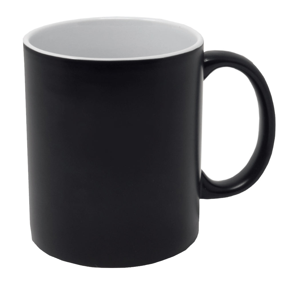 Mugs - Pack of 6 x Mugs - Satin Black Mugs for Laser Transfer ...