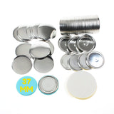 37mm Button Badge Making Components with Magnet, pack of 100