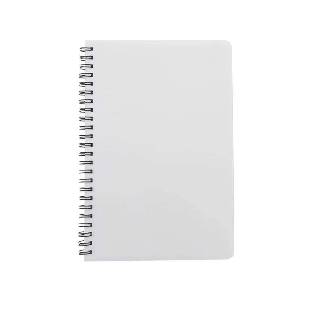 Notebook - A6 Wiro Notebook - Cardboard