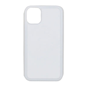 White iPhone 13 Mini Sublimation Phone Case, Plastic