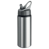 650ml Aluminium Sublimation Water Bottle - Handled - Silver