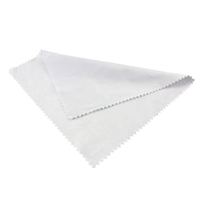 10 x Lens Cloths - White -180 x 150 mm - Longforte Trading Ltd