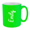 ENGRAVABLE - Pack of 6 x Mugs - Nitro Fluorescent Mugs - GREEN - Longforte Trading Ltd