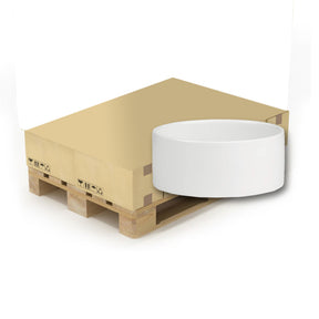 Sublimation Ceramic Dog Bowls, Quarter Pallet (120 Bowls)