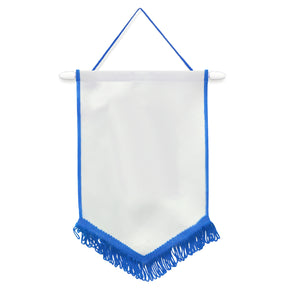 Flags & Banners - Pack of 10 x Pennant - 18cm x 26cm - BLUE - Longforte Trading Ltd