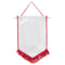 Flags & Banners - Pack of 10 x Pennant - 18cm x 26cm - RED - Longforte Trading Ltd