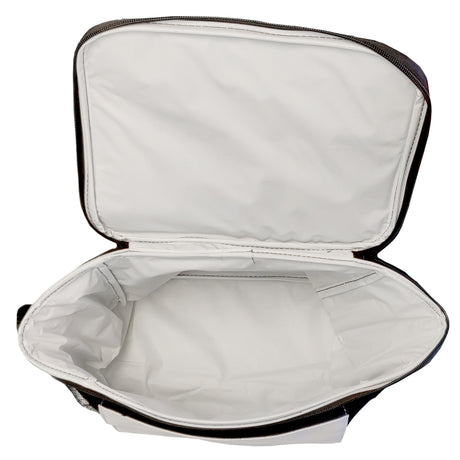 Bags & Wallets - PICNIC BAG - BLACK - 35cm (w) x 25cm (d) x 25cm (h) - Printable panel area: 25.7cm x 19cm - Longforte Trading Ltd