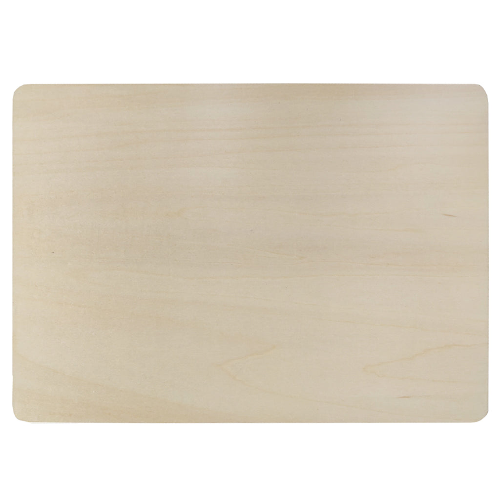 Placemat - PLYWOOD - Double Sided Wooden Placemat - 20cm x 28cm