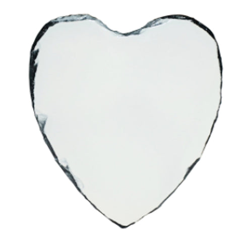 Photo Slate - Glossy Finish - 25cm x 20cm - MEDIUM HEART
