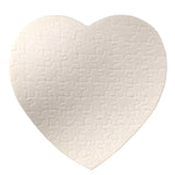 Felt Finish Sublimation Jigsaw Puzzle, Heart Shape | Longforte