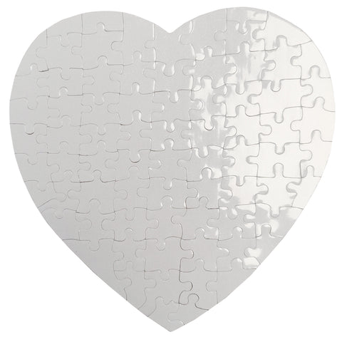 Jigsaw Puzzles - MAGNETIC - Heart 19cm x 19cm