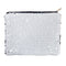 Bags - Sequin Handbag/ Cosmetic/Purse - 15cm x 20cm - SILVER - Longforte Trading Ltd