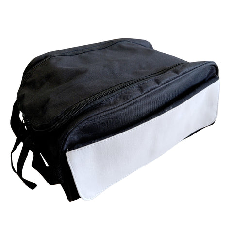Bags - Shoe/ Boot Bag with Detachable Panel - Black- print area 8cm x 25cm
