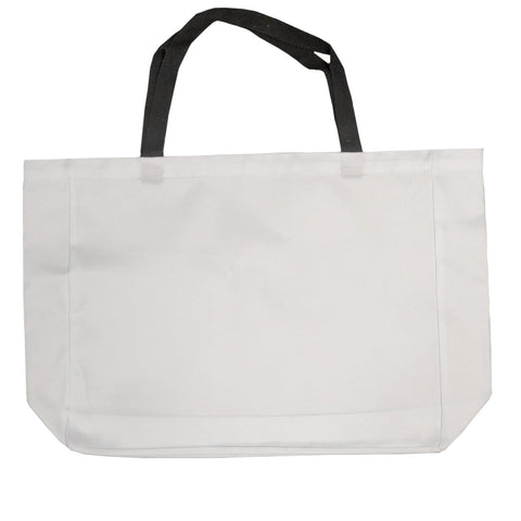 FULL CARTON - 50 x Shopping Bags with Black Handles - 38cm x 48cm