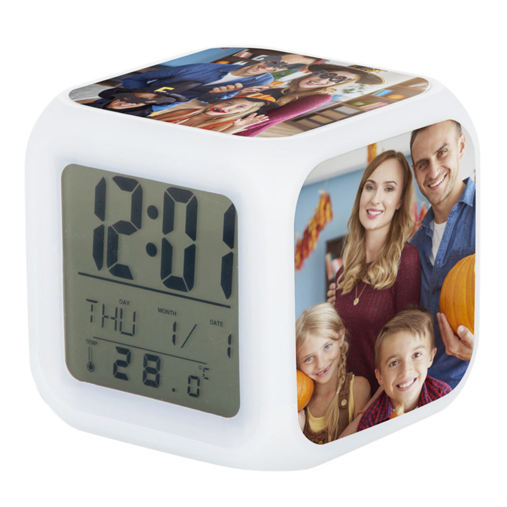 Clock - Digital Alarm Clock with Printable Inserts
