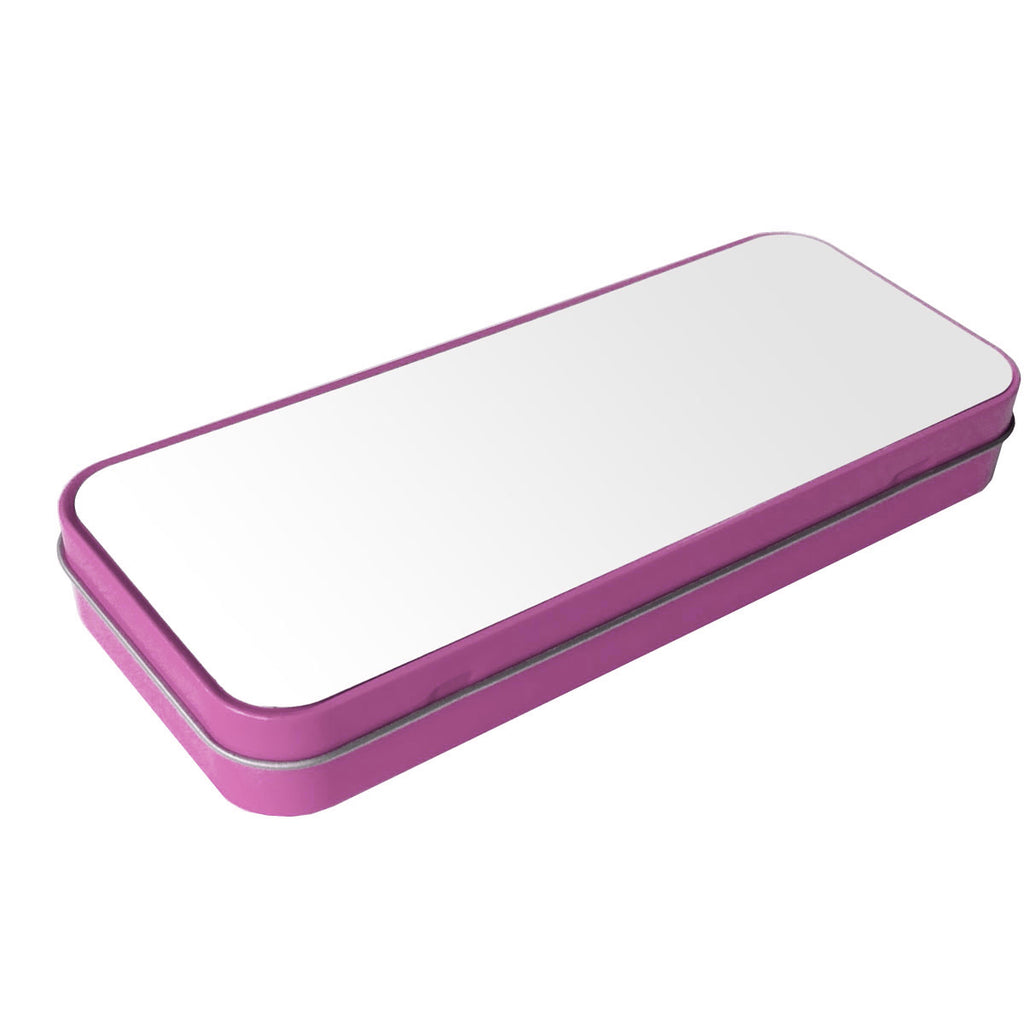Tins - Stationery and Pencil Tin - Pink