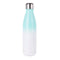 FULL CARTON - 50 x Bowling Double Walled Stainless Steel Water Bottle - GRADIENT - Bowling - 500ml - Mint Green/ White