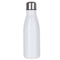 FULL CARTON - 50 x Water Bottles - ALUMINIUM - Bowling - 500ml - White