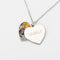 Bijoux - Collier - Médaillon Coeur avec Photo Cachée