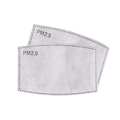 Apparel - Face Coverings - Spare PM2.5 Filters for Sublimation Face Masks