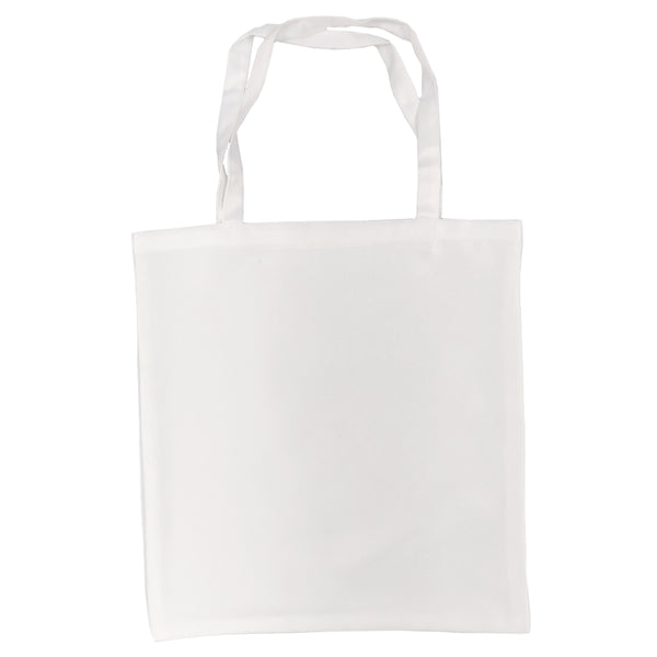Bags - Tote Bag - Milan - Canvas White - 38cm x 40cm - Short Handles - Longforte Trading Ltd