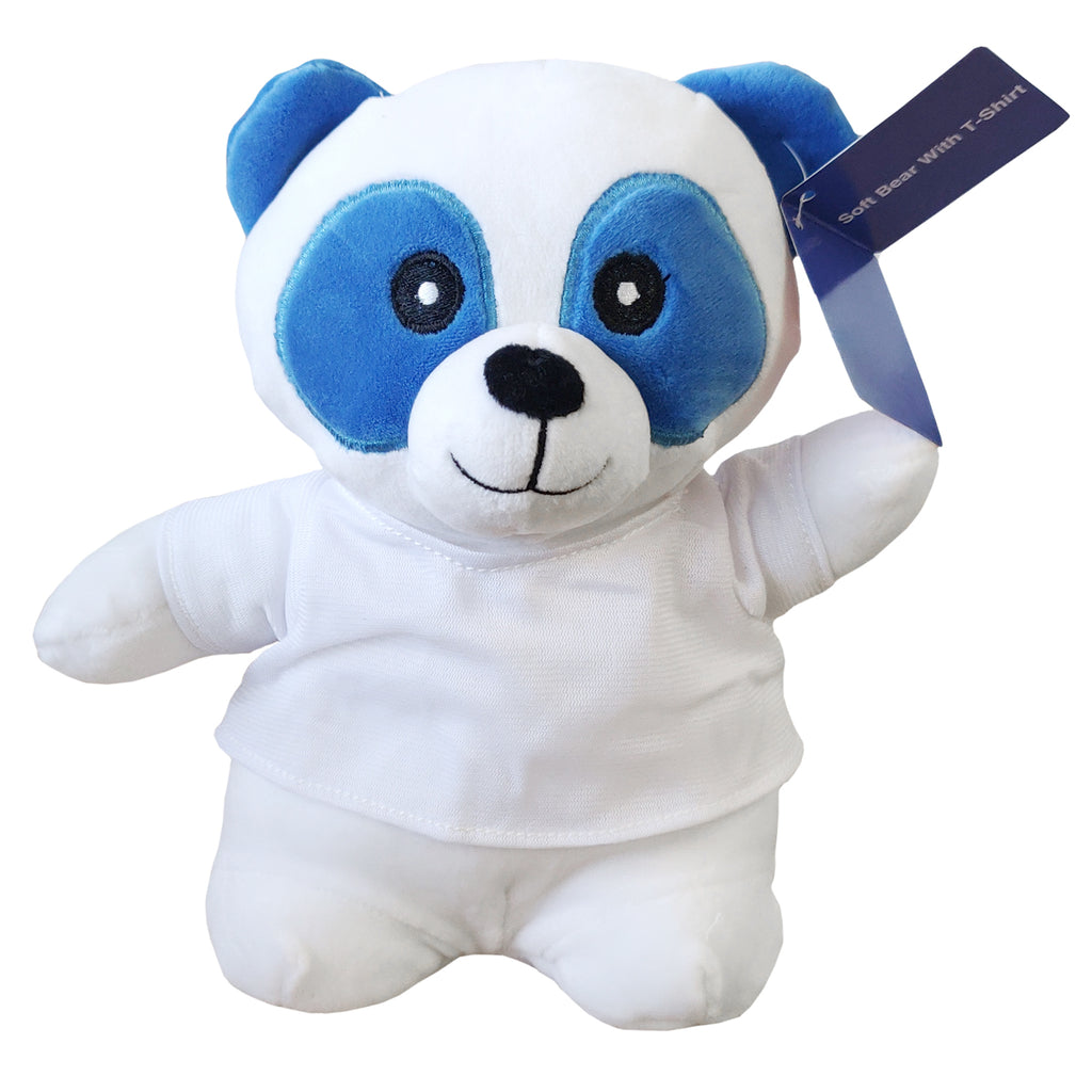 Peluches - Panda Super Doux avec T-Shirt Imprimable