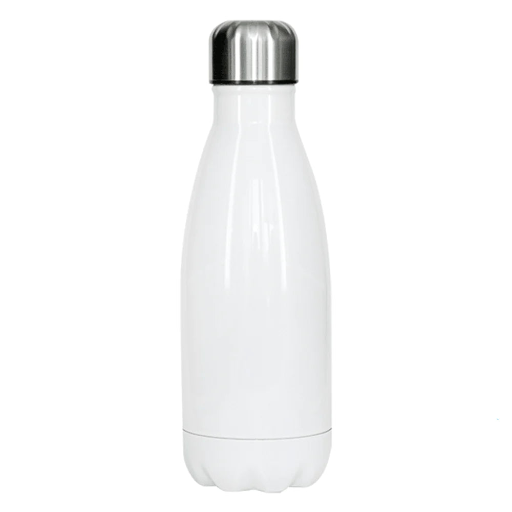 Trinkflaschen - Bowling - EDELSTAHL - 350ml - Weiß