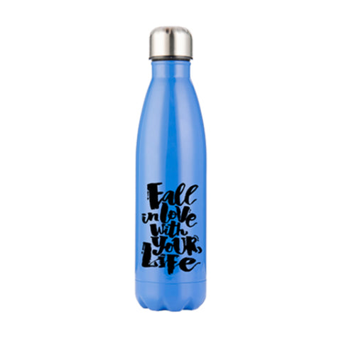 Water Bottles - COLOURED - Bowling - 500ml - BLUE