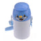 CARTON COMPLET - 48 x Bouteilles d'eau - Polymère - 400 ml - Couvercle pour chat - Bleu