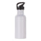 Wasserflaschen - Integrierter Strohhalm - 600ml - Weiß