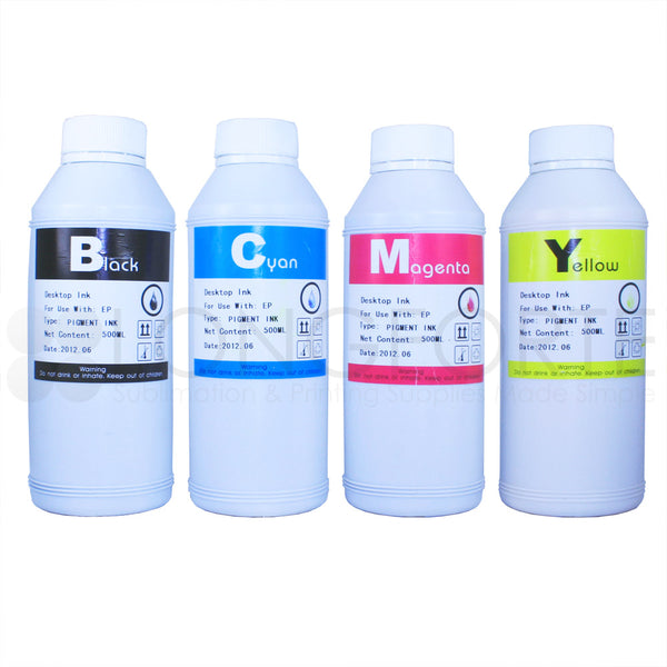 Epson Compatible Pigment Ink Refill 500ml - Longforte Trading Ltd