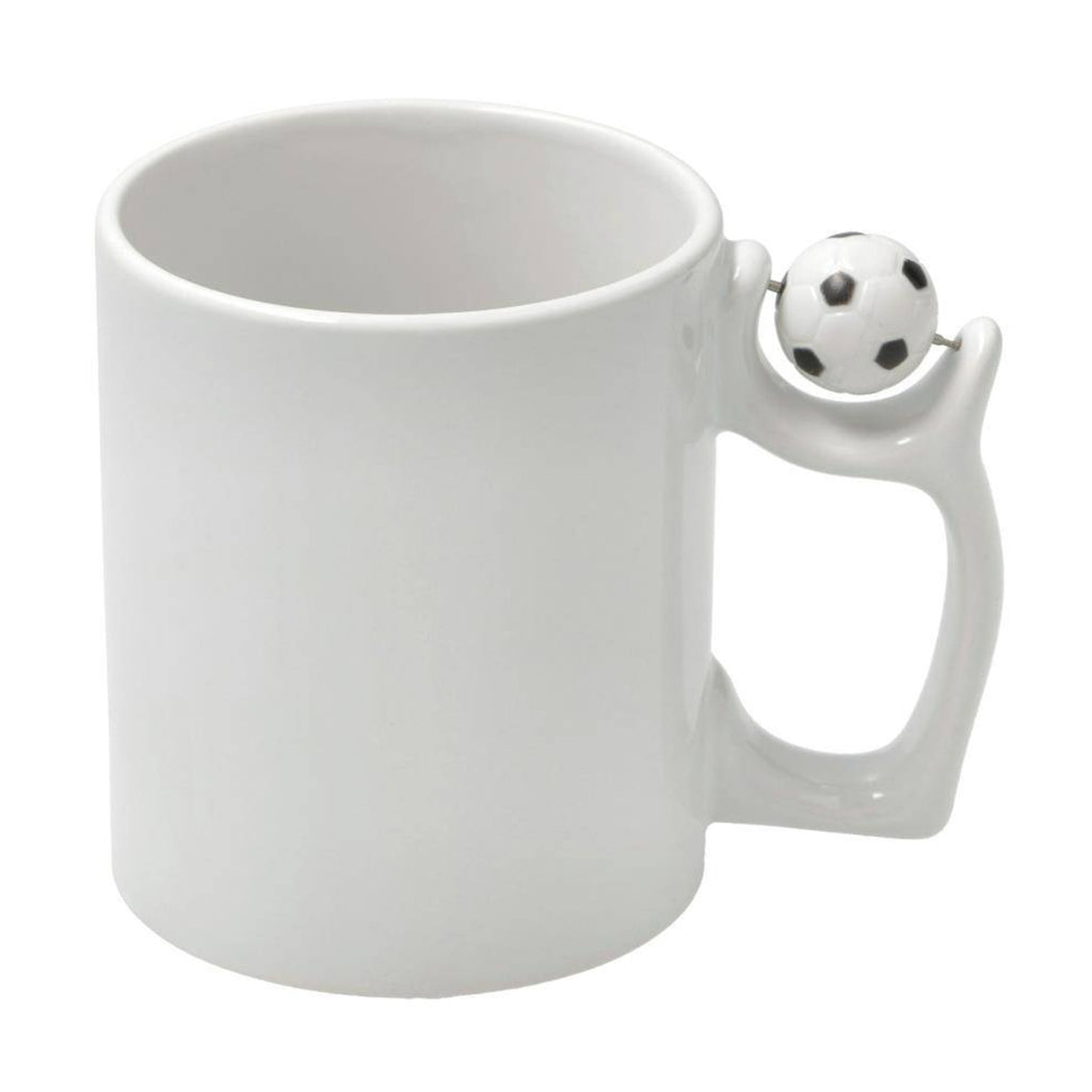 Mugs - Plain White Mugs - Box of 36 x Football Mugs - Longforte Trading Ltd