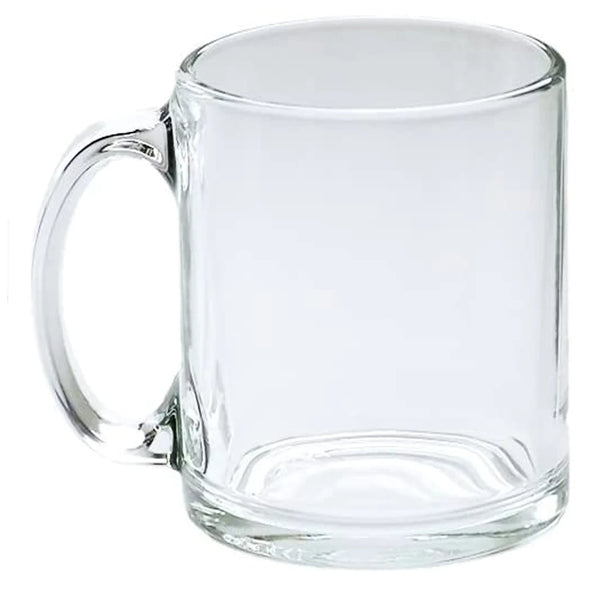 Mugs - Glass - Box of 36 x 11oz Clear Glass Mug